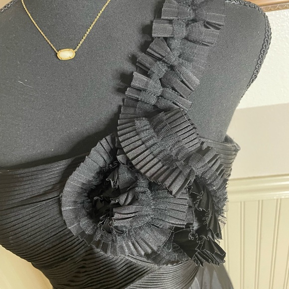 Adrianna Papell Boutique Evening Black Ones
Shoulder Column Gown size 10 - Picture 5 of 15